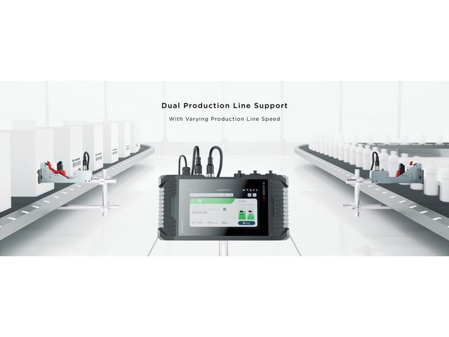 Imprimante industrielle jet d'encre thermique sans maintenance pour marquage sur tous produits