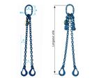 Elingues chaînes 2 brins avec crochets à verrouillage automatique | ECH201G1 - ECH203G1 