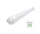 Pack de  25 - Tube LED 150cm T8 G13 22W 100lm/W - Blanc Froid 6000K - 8000K