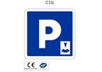 Panneau C1b Parking gratuit à durée limitée avec contrôle par disque