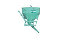 Benne conique 2000 litres à double levier CL-200N - IMER