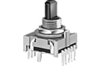 Interrupteur Rotatif à 3 Positions Verrouillable 19mm - 12V/24V DC DPDT - Indicateur LED Bleu - Pour Circuits Auto, Industrie