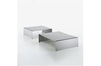 Table basse en feuille d&amp;#039;aluminium