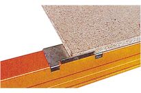 Platelage aggloméré pour rayonnage lourd Palstar L.2700 x P.800 mm