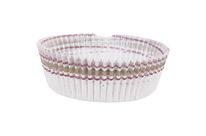 Caissette plissée ronde papier bistre n°1201 x 1000 Firplast