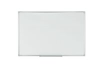 Manutan Expert - Tableau blanc laqué 90 x 120 cm - Magnétique - Surface laquée - Idéal bureau