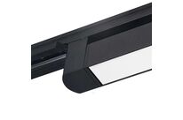 Éclairage sur Rail Linéaire Opaque Monophasé 30W 47cm Noir - Blanc Neutre 4000K - 5500K