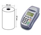 5 rouleaux / bobines thermique 57 x 40 x 12 pour terminal carte tpe