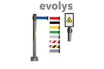 Poteau de Guidage à Sangle EVOLYS Inox à fixer