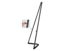 Chevalet en acier noir - Pliable et transportable