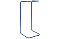 Vepabins - Support Sac-poubelle Repliable Intérieur - 400L Bleu - Métal Acier - 130cm Hauteur - Bureau