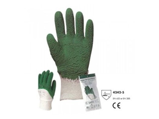 Gants latex crêpé supérieurs : IC- LAT/C 380 