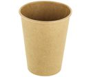Gobelet carton kraft brun 300/350ml/ 12 oz (x1000) Firplast