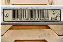 Etiquettes aluminium pour conteneurs