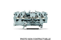 BORNE TOPJOBS 4 CONDUCTEURS 2,5 MM2 GRI 20021401