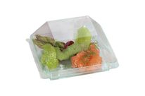 Couvercle PET pour barquette transparent 9 cm x 200 Firplast