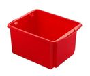 Caisse de rangement cusine rouge 32 litres