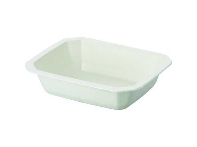 Barquette GN 1/8 en pulpe hauteur 36 mm x 864 Firplast