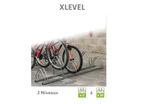 Râtelier range vélos XLEVEL 5 à 30 places