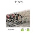 Râtelier range vélos XLEVEL 5 à 30 places