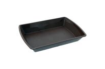 Barquette 1 compartiment noire PP 251X174 H45 par 248 (4x62) Firplast