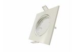 Support Spot Carré Orientable BLANC