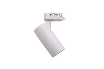 Spot LED sur Rail Monophasé CCT 20W 60° Blanc