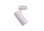 Spot LED sur Rail Monophasé CCT 20W 60° Blanc