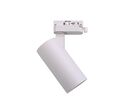 Spot LED sur Rail Monophasé CCT 20W 60° Blanc
