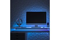 Ruban LED COB 5M 24V IP67 320LED/m Bleu