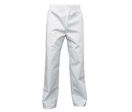 Pantalon médical Poly Coton Blanc