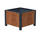 Jardinière carrée pour espaces extérieurs | JA 421