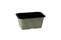 Barquette TMF pulpe noir scellable 500 ml 137X96X63 mm X1200 (16x75) Firplast