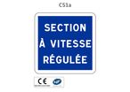 Panneau C51a Section à vitesse régulée
