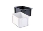 Bac rectangulaire plastique gerbable GILAC - 12 à 55 L