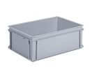 UTZ - Bac norme Europe 30L Gris - Polypropylène - Gerbable - Usage Alimentaire - 600x400x170mm