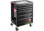 Facom - Servante ROLL 6 tiroirs - Noir - Charge 800kg - Roulettes 125mm - Polypropylène