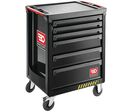 Facom - Servante ROLL 6 tiroirs - Noir - Charge 800kg - Roulettes 125mm - Polypropylène