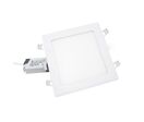 Pack de  5 - Downlight Dalle LED 24W Extra Plate Carrée BLANC - Blanc Chaud 2300K - 3500K