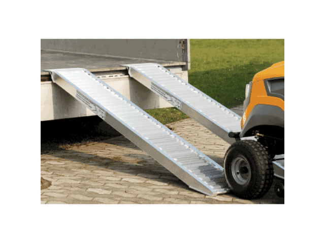 Rampes de chargement alu 750 à 11180 kg pour pneumatiques sans bords