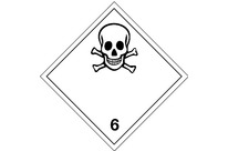 étiquette normalisée matière toxique