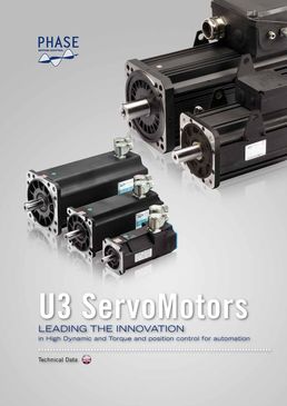 Catalogue Gamme Ultract - Servomoteurs brushless