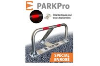 Barrière de Parking Spécial Enrobé à Cylindre Européen