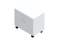 Meuble mobile TS900 | R-MR1T2P-8