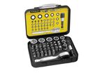 Stanley 1 Coffret De 39 Embouts + Douilles + Mini Cliquet Fatmax Pro