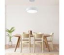 Kit Plafonnier LED 18W 25 cm avec Kit de Suspension - Blanc Chaud 2300K - 3500K / Blanc