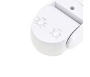 Détecteur de Mouvement Extérieur Infrarouge 300W max Blanc