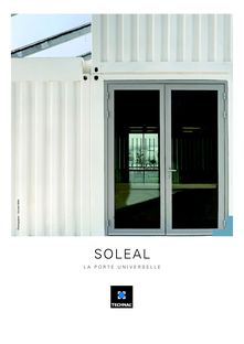 Porte aluminium SOLEAL TECHNAL