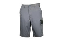 Bermuda / Short de travail Gris/Noir C/P 245gr