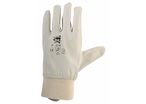 12 paires de gants protection cuir C815